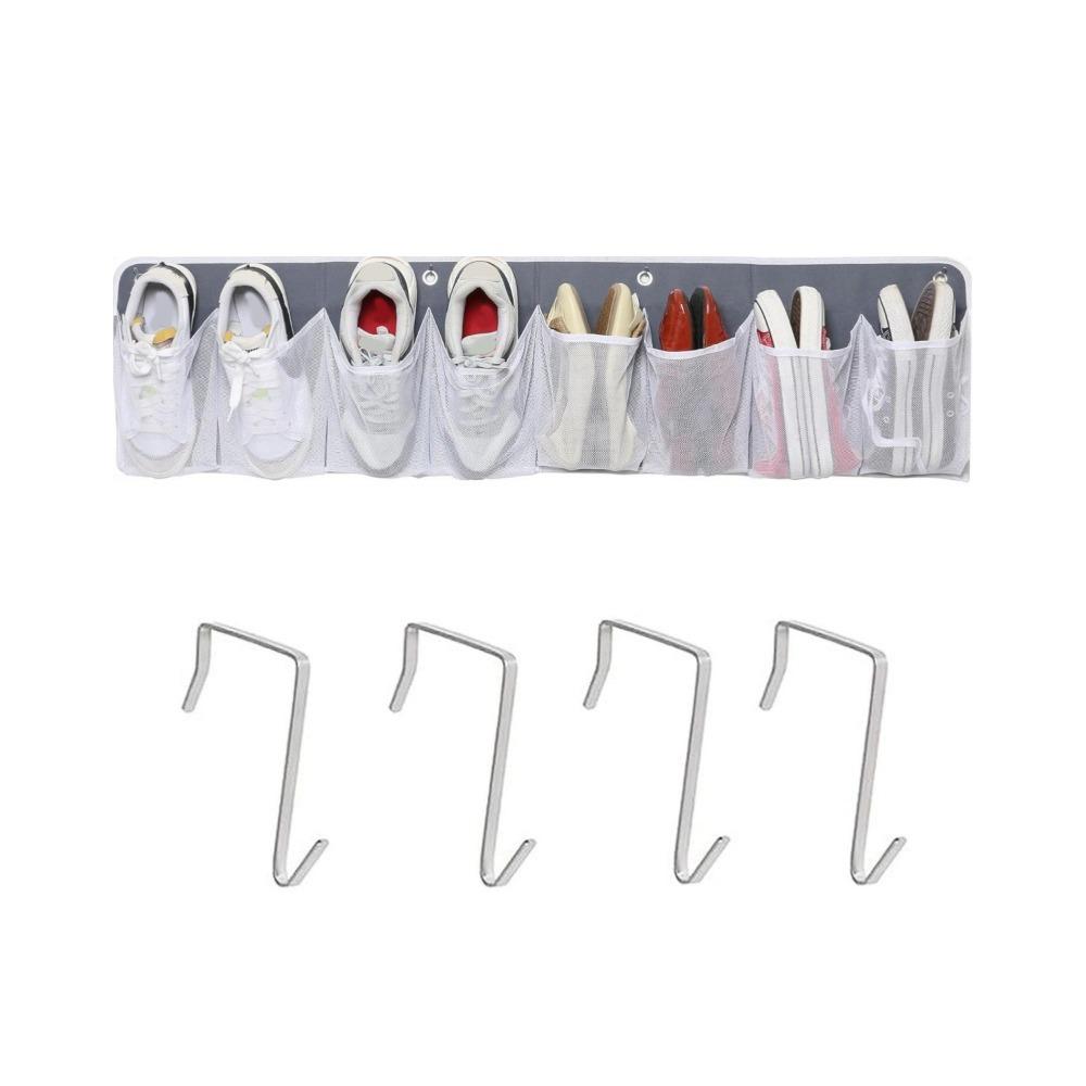 

Non-woven Fabric RV Storage Hanging Bag 8 Compartments Shoe Storage Bag Camper серый
