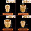 1/2" 3/4" BSP Female Male Thread Tee Type Reducing Copper Elbow Butt Joint Adapter Adapter Coupler Water Pipe Plumbing Fittings
