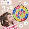 Kids Toys Kids  Childrens Toys 36cm Shooting Target Large Dart Board With Sticky Balls Indoor/Outdoor Dart Target Plate Fun Party Play Game