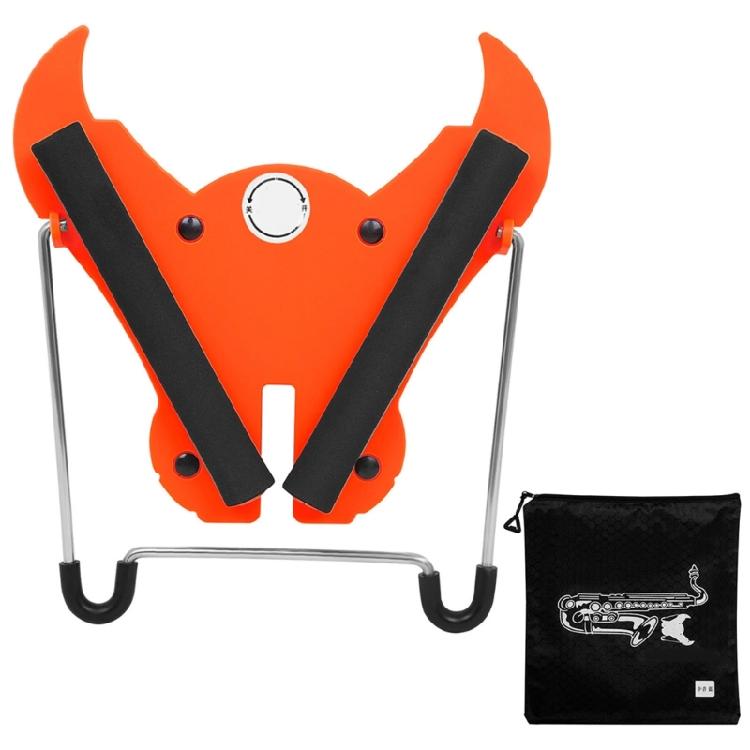 

Sturdy Altos Saxophone Floor Stand For Secure Instrument Placement, Altos Saxophone Holder Stand Saxophone Display Rack оранжевый