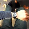 JewelryWe Retro Fashion Watch Roman Dial Date Display Leather Band Watch Commuting School Supplies of Men's & - [Set 2]