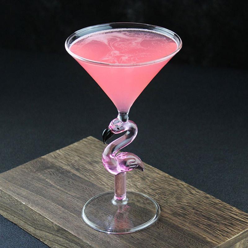Cocktail Goblet Glass With Pipette, Martini Glasses, Wine Glasses, Beer, Champagne, Juice Drink Cup, Glassware, Drinkware