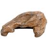 Resin Resin Rock Simulation Flat Base Hideout Decor Decorative Natural Rock Design  Pet Enclosure