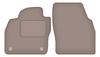 Beige Vordermatten für: Seat Ibiza V Schrägheck (2017-)