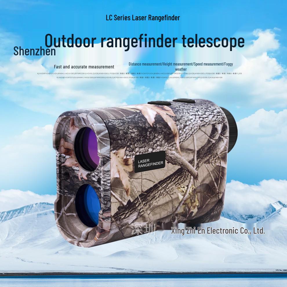 Handheld Laser Golf Rangefinder for Hunting and Speed Measurement In Foggy Weather