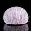 Cappello Doccia Colorato Ispessito Non Usa e Getta Bagno Impermeabile Pois EVA Adulto Doccia Anti-olio Impermeabile Cappello