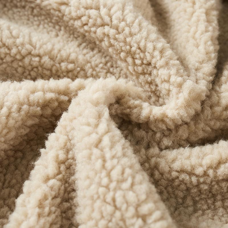 Мужская повседневная куртка с хлопковой подкладкой и теплой шерстяной шапкой Куртка — фото 5