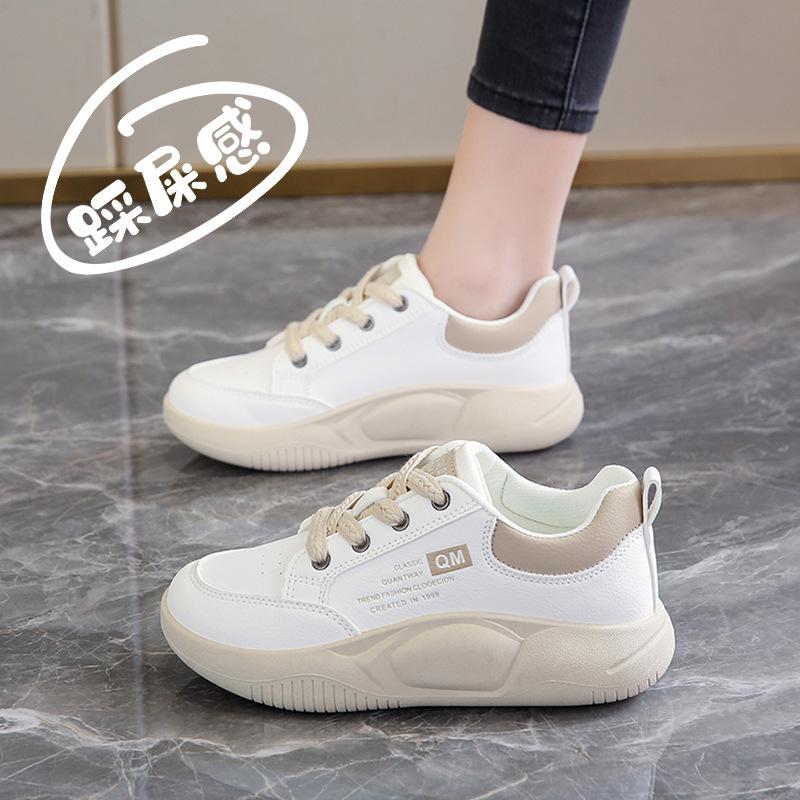 

Женские кроссовки на платформе, весенняя повседневная верхняя одежда, папины кроссовки, универсальная женская обувь 35