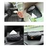 Elegant Car Tissue Holders PU Leather Large Capacity Tissue Box Designed for Easy Installation & Maximums Capacity