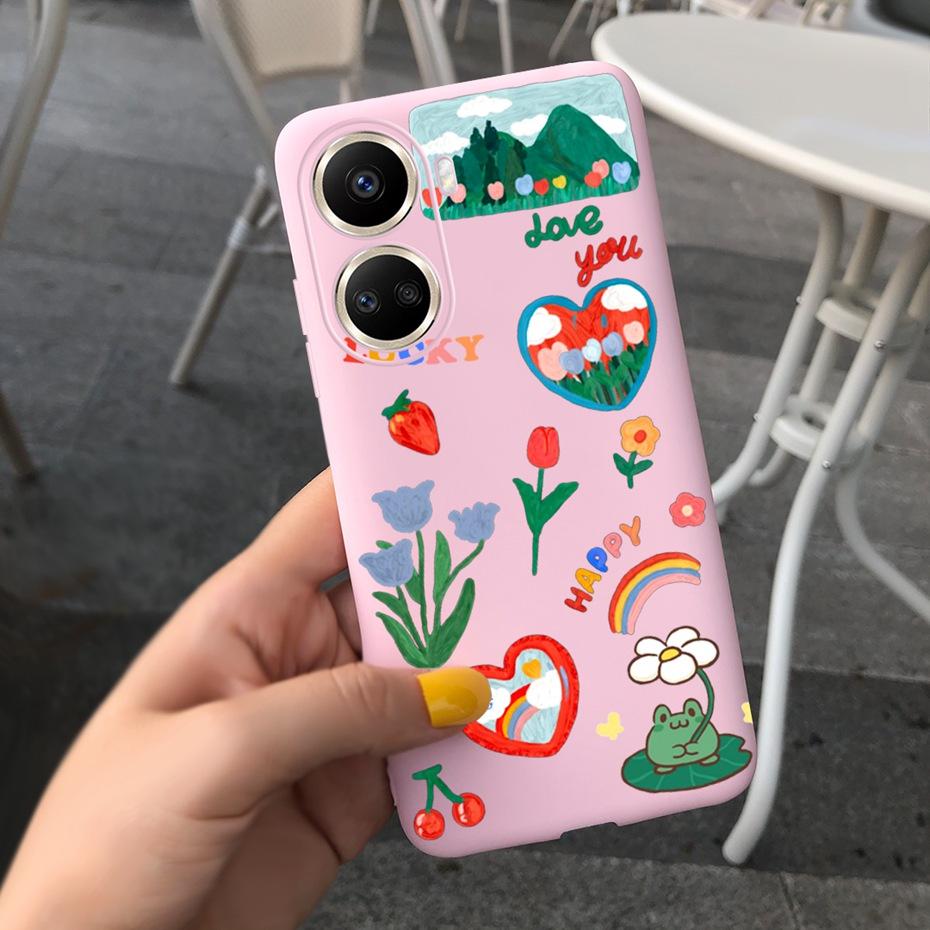 Für Huawei Nova 10 SE 2022 Süßes Druckmuster Handyhülle Weiche Silikon-Rückseite Für Huawei Nova 10 Pro Nova10 10Pro Hüllen Bumper
