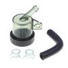 Universele Motorfiets Ronde Remvloeistofreservoir Transparante Oliebeker Met Rubberen Slang Voor Retro Schijfrem Hoofdcilinder Refit