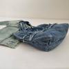 Large Capacity Denim Bag Women's Shoulder Bag Letters Tote Bag