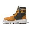 Leather Durable Comfortable Versatile High-Top Outdoor Boots Men Boots Wheat A2KVY231