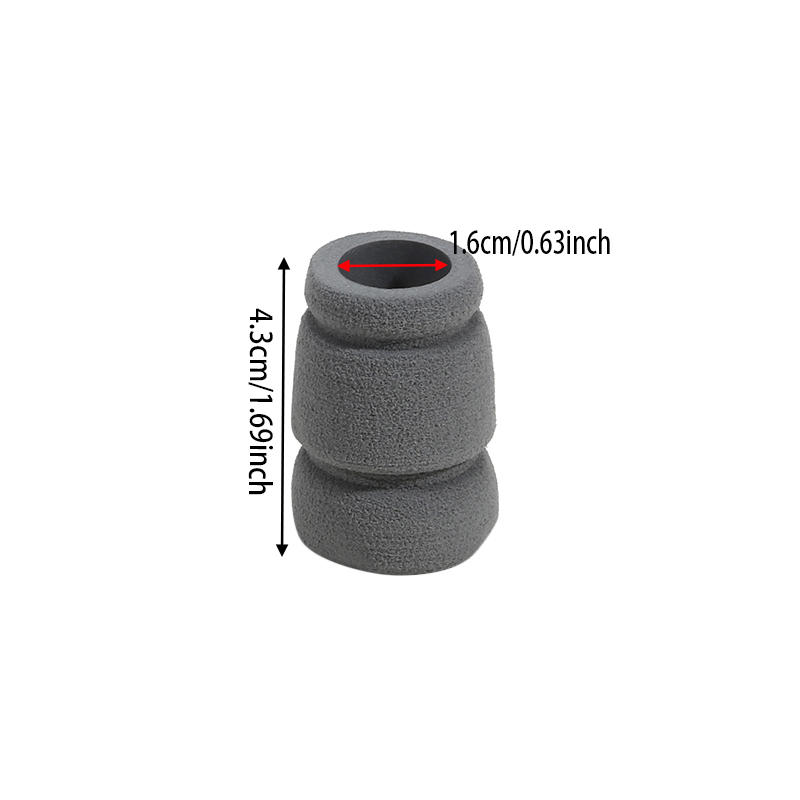 

Gray 5Pcs Disposable Sponge Tattoo Grip Cover Shock Absorbing Handle Sleeve Protective Wrap for Tattoo Machine Accessories Tool 5PCS-31mm серый