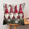 Snowflake-Patterned Christmas PillowcaseSuitable for sofa car bedroom decorative cushion cover pillow cover