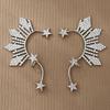 European & American Fashion Elf Ear Cuff with Rhinestone Star Clip – No Piercing Needed