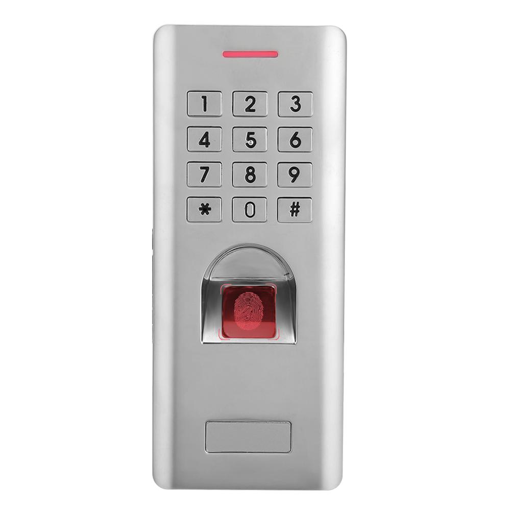 IP66 Waterproof Biometric Fingerprint Password Access Control Machine Wiegand 26 Door Controller
