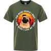 Comfortable Boys Summer Tshirt Black The More People I Meet The More I Love My Dog Hiphop Male Teeshirt Lightweight Tee
