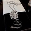 Star Y2K Tassel Necklace Sweet Women's Choker Adjustable Butterfly Necklace  Party