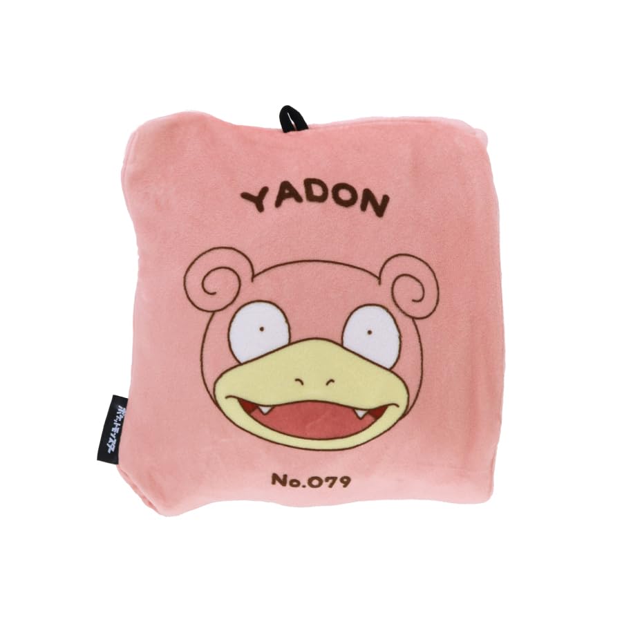 Travel Packable Blanket Gowell Travel Name Travel Convenient Travel Travel Accessories Pokémon Tag, Tag, Tag, Goods, (Pink (Slowpoke))