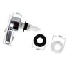 Toilet Tank Dual Flush Valve White Wire-controlled