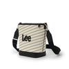 New Lee Fabric Crossbody Bag, Shoulder Bag, Adjustable Strap Regular Women's Ecru LE240071M-903