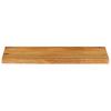 Vidaxl Tabletop with Natural Edge, 80X30X3.8 Cm, Mango Wood
