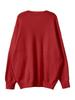 2025 Autumn/Winter European & American V-neck Beaded Women's Knitwear Sweater