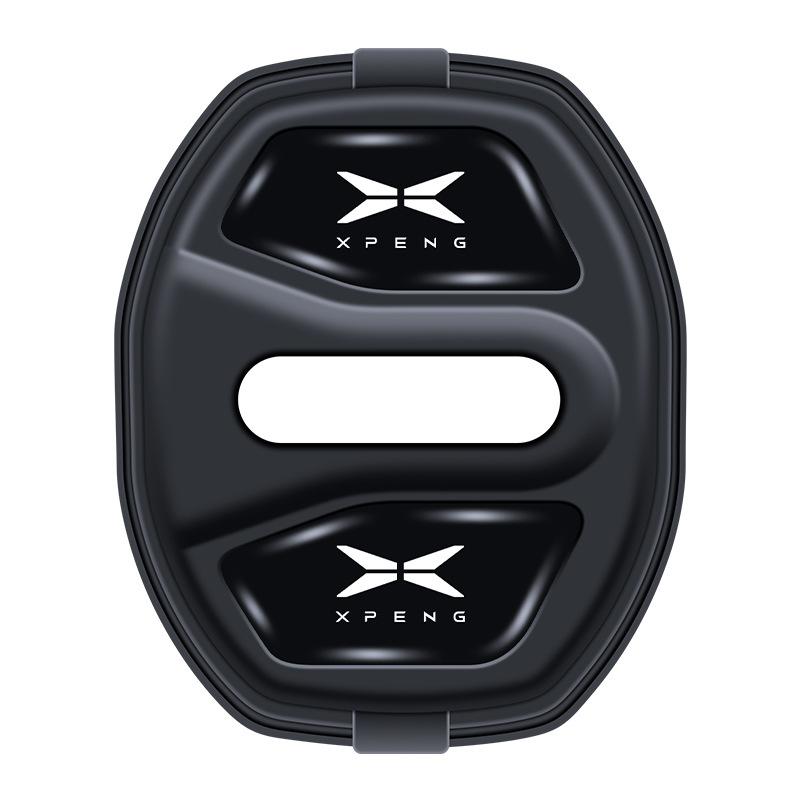 For XPeng X9 P7 G6 G9 P5 G3 Magnetic Silicone Door Lock Buckle Mute Damping Cushion Anti‑Collision Car Door Protective Cover Interior Mirrors 6