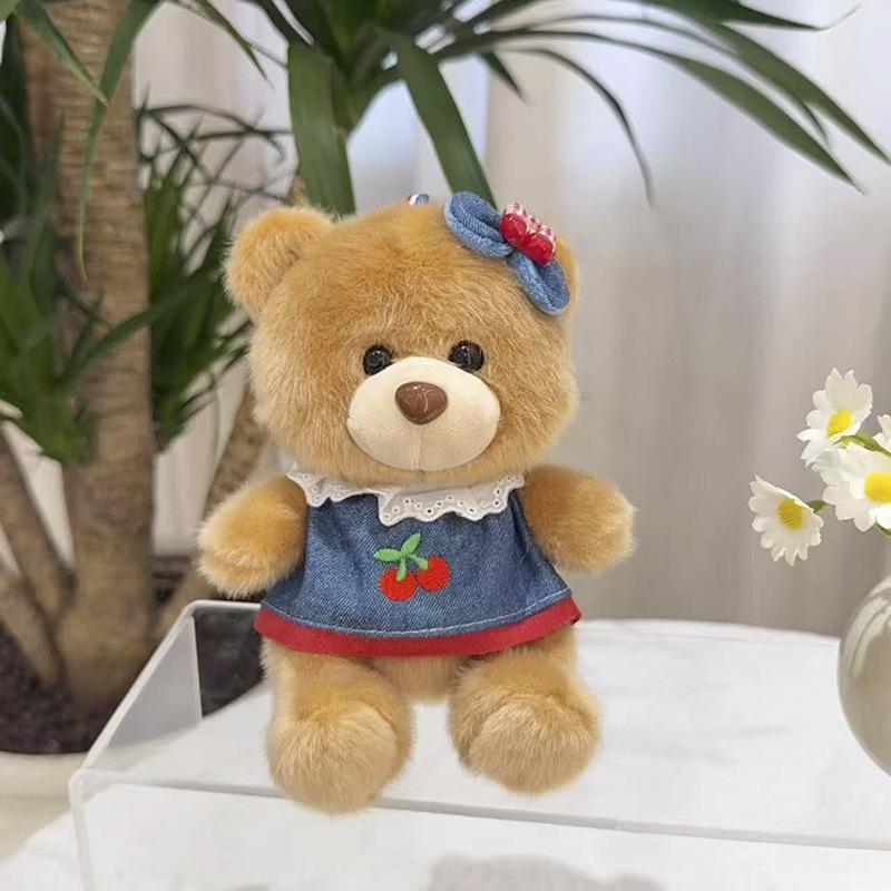 Adorable Bear Chef Plush Keychain & Desk Companion Toy