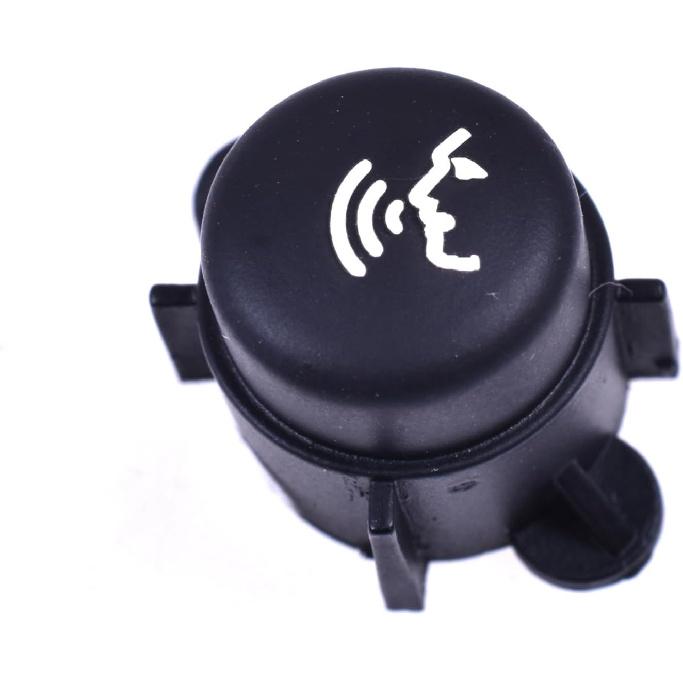 Steering Wheel Push Button Volume Cruise Control Switch Cover, Black, Compatible with BMW MINI Clubman Countryman Cooper S Roadster R55 R56 R57 R58