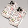 Cute Lamb Pattern Phone Case for IPhone 13 12 15 11 16 14 Pro Max IPhone 15 16 14 Plus Fashionable Transparent Protective Case