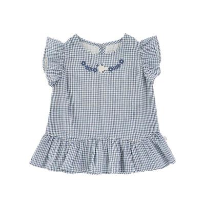 Girls' Summer Babydoll Top & Shorts Set