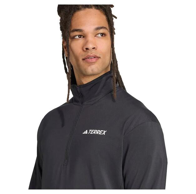 Adidas Fleece Jacket with Half-zip Terrex Multi Climawarm Tech