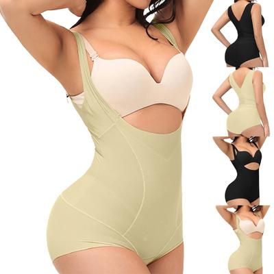 Non-marking High-elastic Bodysuit Postpartum Recovery Body Shaper