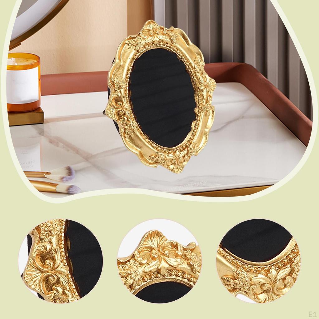Vintage Display Stand Baroque Holder,Portable Resin Versatile Organizer Ear Tray for Store