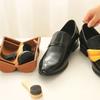 6Pcs Shoe Polish & Care Kit,Leather Shoe Shine Kit with Shoe Polish Shoe Brush for Polishing,Compact Shoe Cleaning Kit