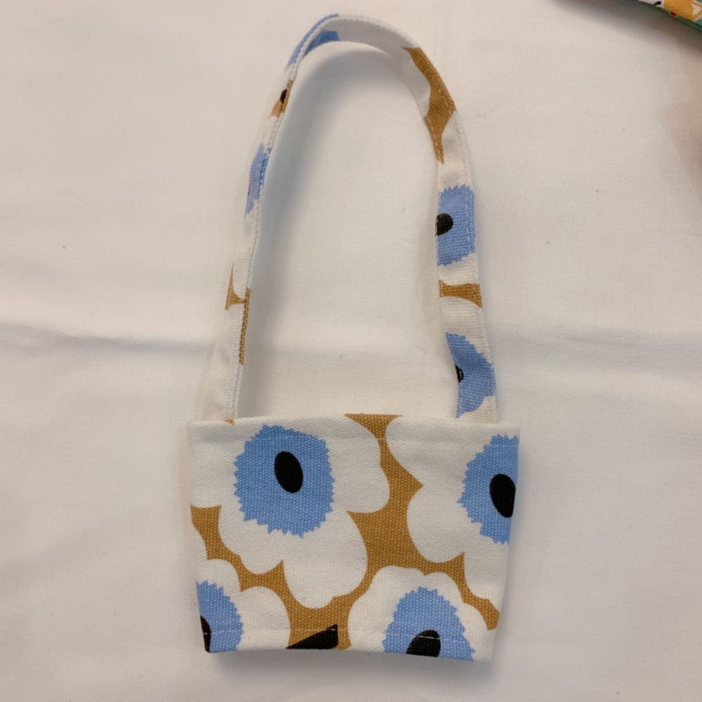 Handheld Water Bottle Carry Bag Cartoon Printing Cup Sleeve Portable Water Cup Pouch  Children