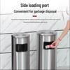 Stainless Steel Commercial Lobby Ashtray Trash Bin