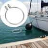8mm Size Marine Anchor Retrieval Ring Polished Finish Stainless Steel Ring  Boat Use