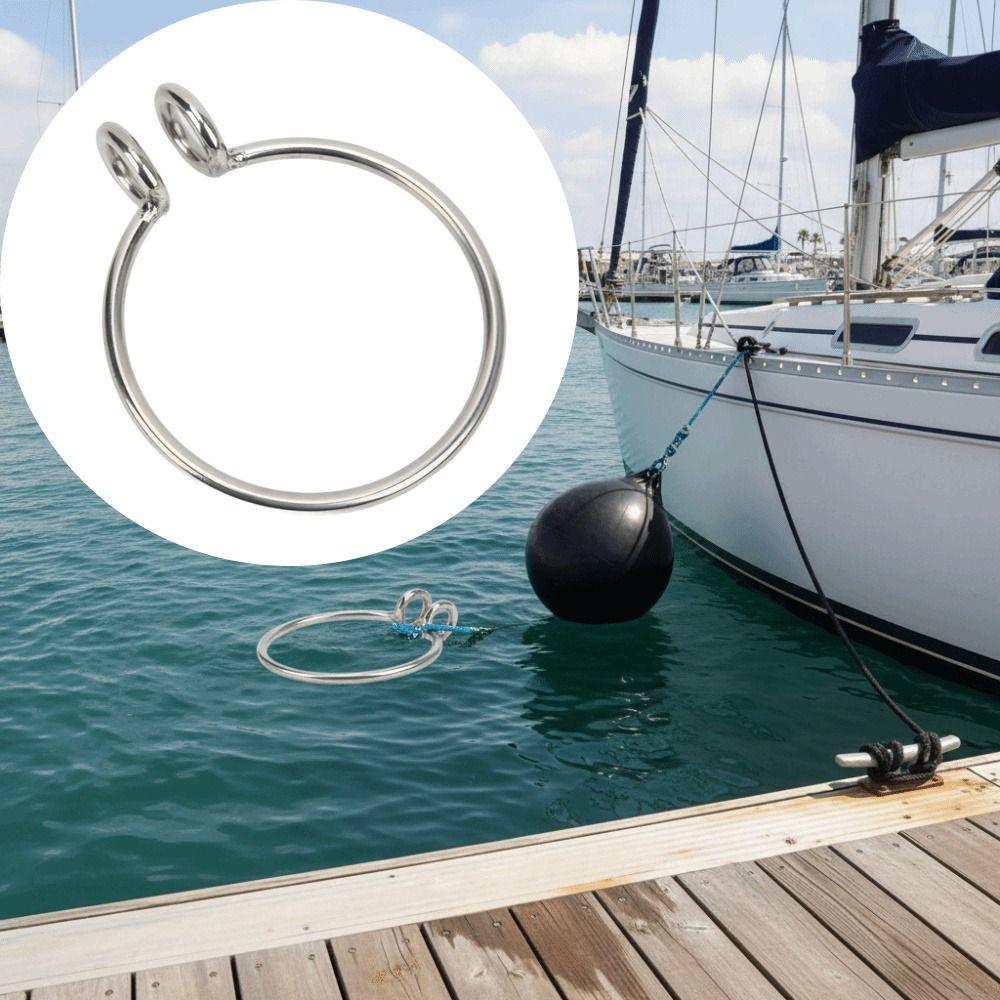 Silver Color Anchor Retrieving System 8mm Size Anchor Ball Retrieve Ring Marine Application