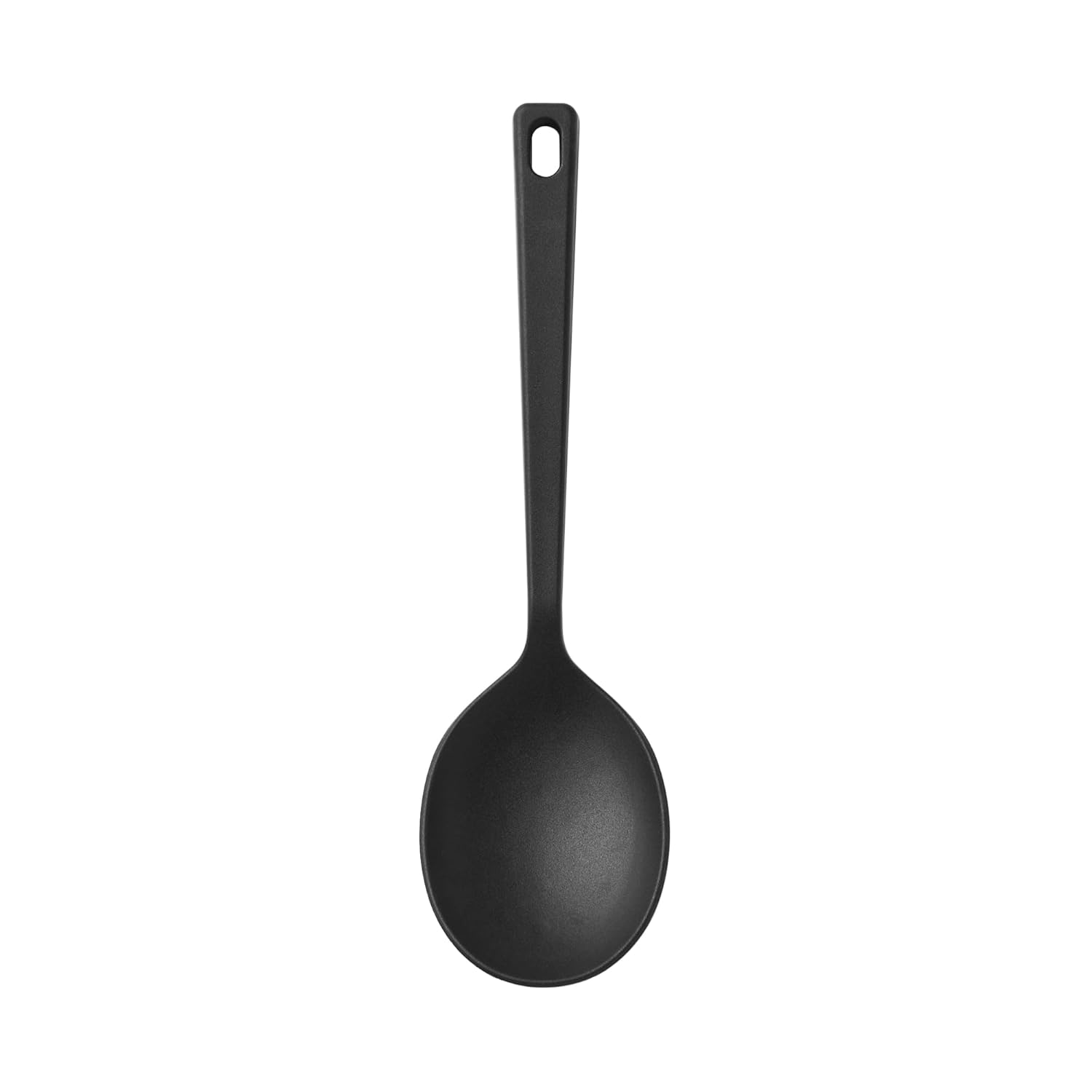 Muji Silicone Cooking Spoon Black Approximately Length 26cm
