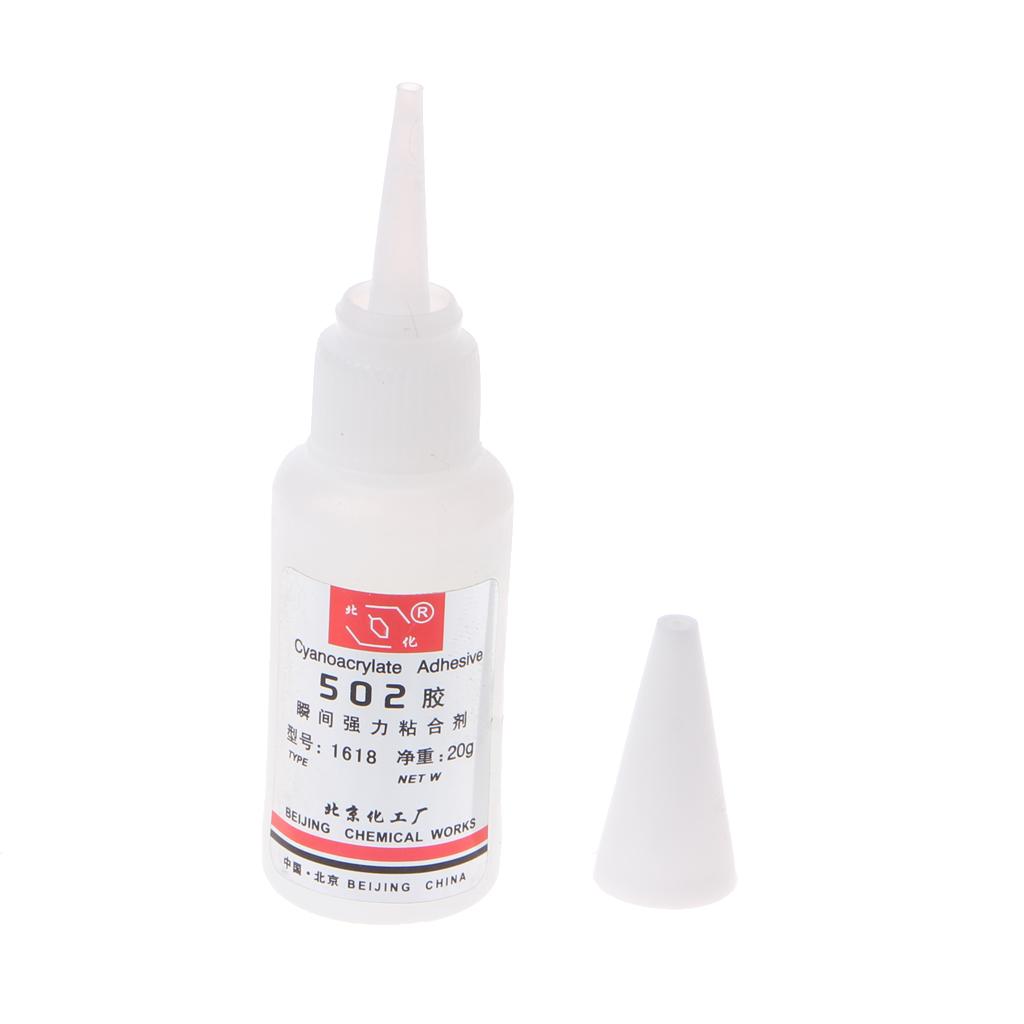 Instantly Strong Adhesive Fast Curing 502 Super Glue High Viscosity Glue for Bonding Most Metals, Plastics and Rubbers