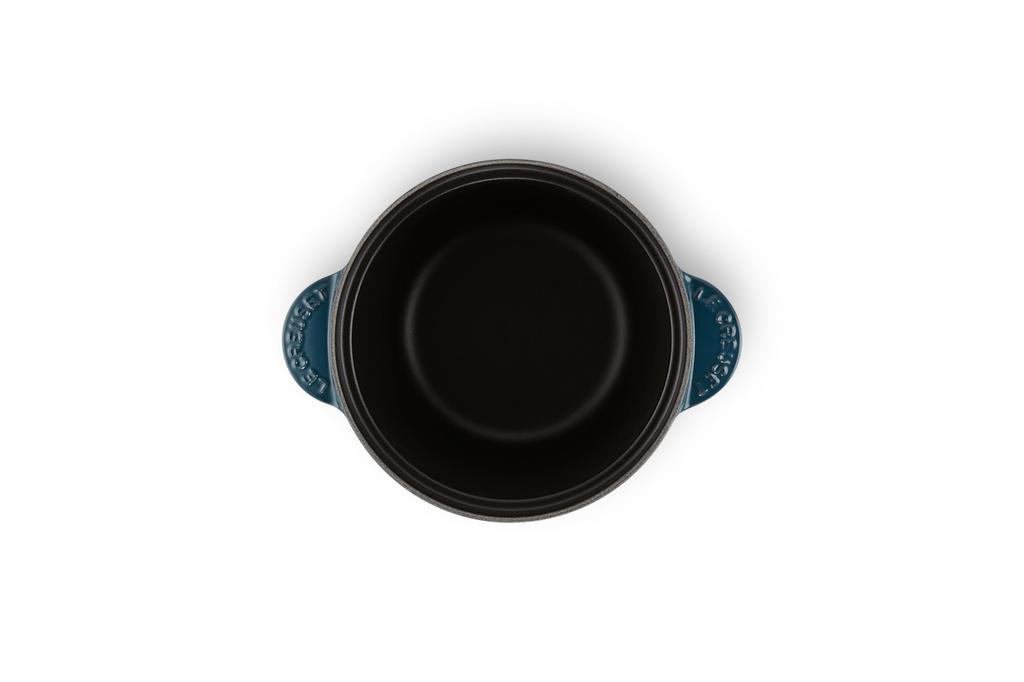 Le Creuset Cocotte Every 20cm Agave Enamel Cast Iron Pot with Light Gold Oven and Dishwasher Safe Japanese Handles, [Official Product]