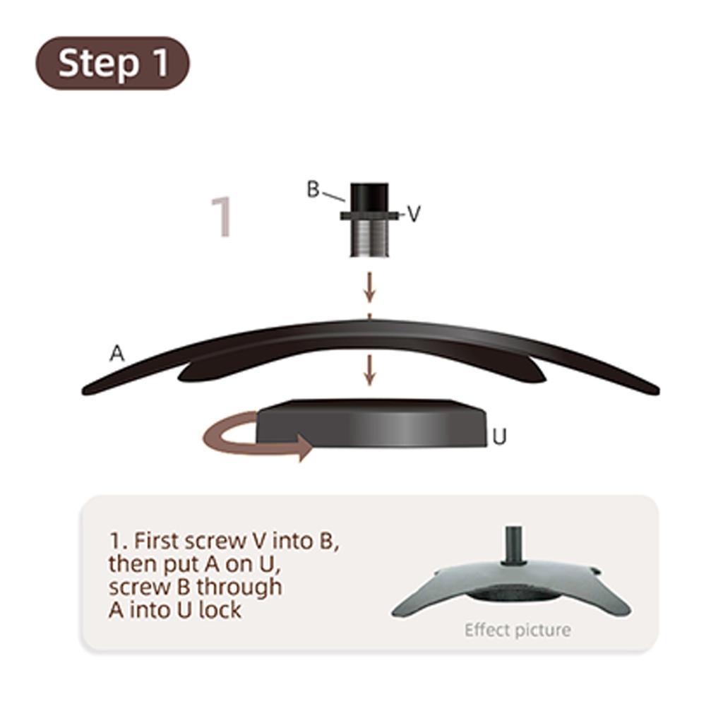 Uniwersalne stojaki głośnikowe surround z regulacją wysokości Zestaw 2 szt. Głośnik