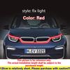 Для BMW I3 I3S 2013-2021 Денні ходові вогні RGB різнокольорові світлодіодні Водонепроникні Гнучкі Декоративні Атмосферні Автомобільні Лампи DRL