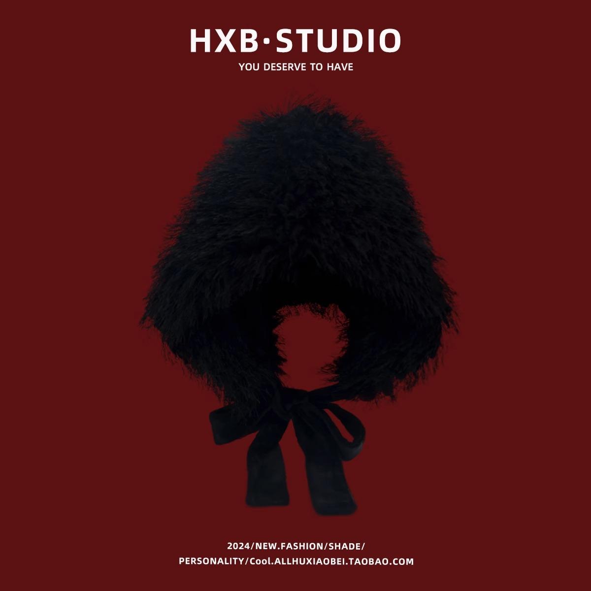 

Осенне-зимняя шапка женская милая плюшевая шапка зимняя теплая студенческая плюшевая шапка тренд One Size