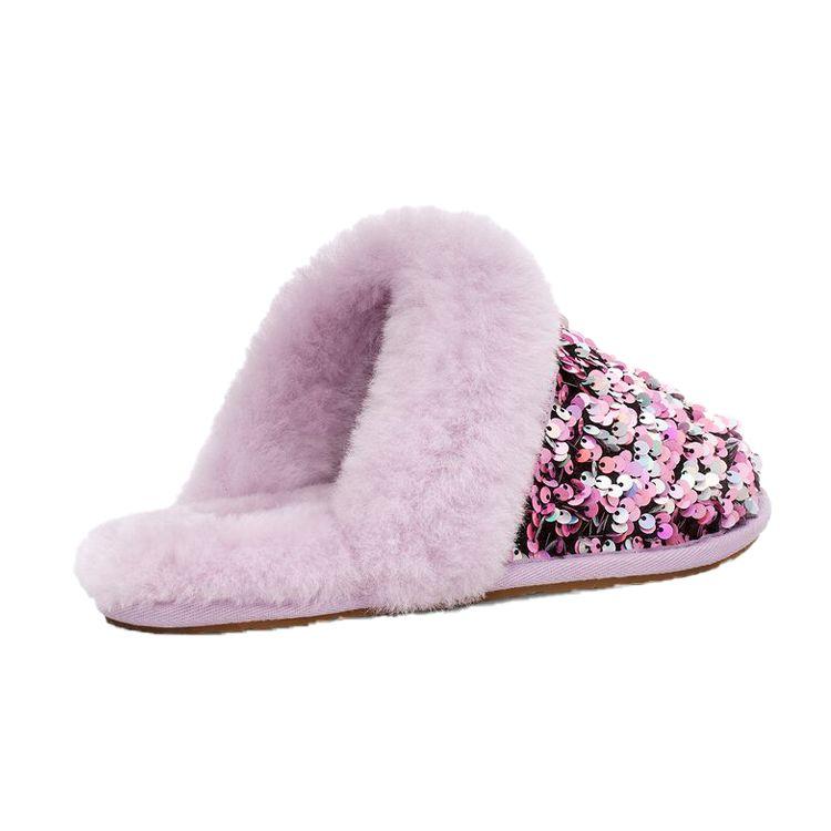 UGG Scuffette II Stellar Sequin Slide Women slippers Light-Purple 1112304-LFST