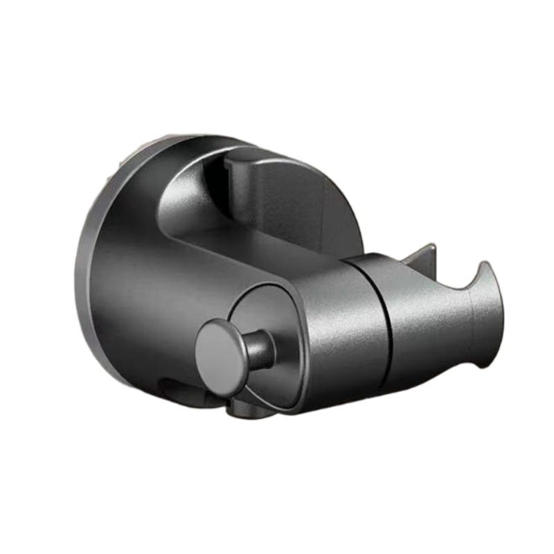 No Drill Suction Cup Shower Head Holder Adjustable Wall Mounted Shower Bracket Universal Bathroom Shower Base Accessories