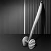 Legierung Fleischklopfer Hammer, Doppelseitiger Küchenfleischklopfer, Steakklopfer mit rutschfestem Griff, Robuster Fleischklopfer